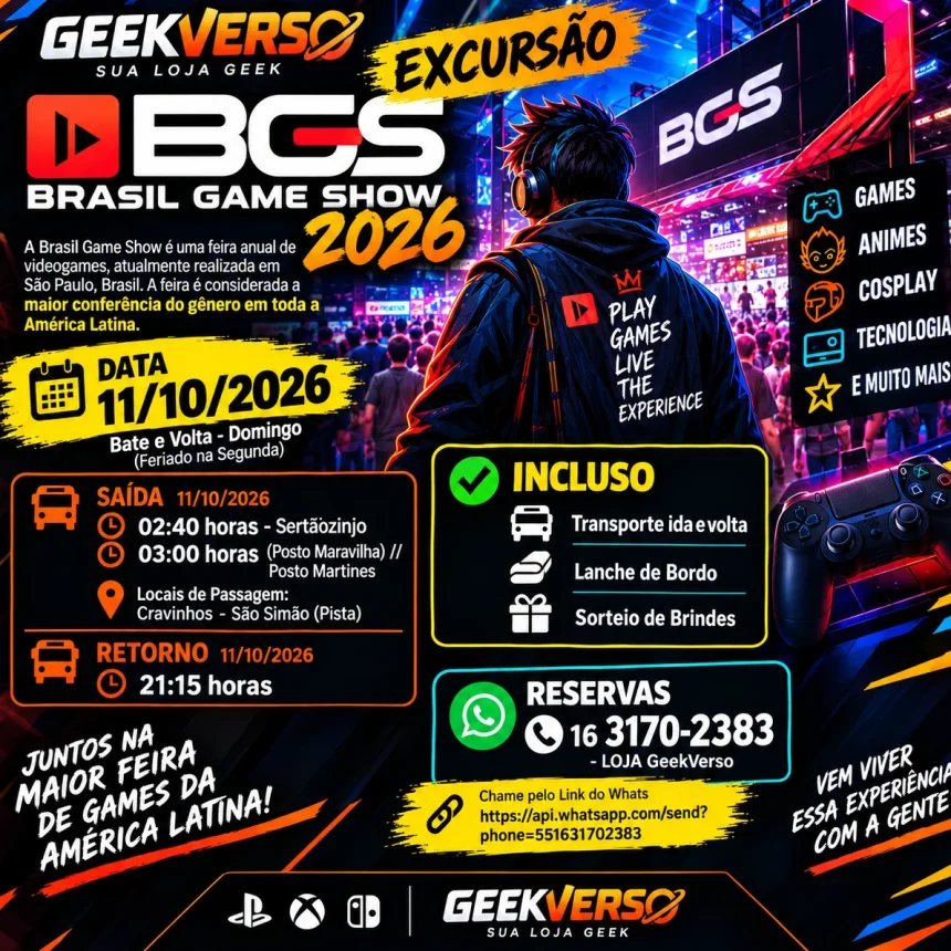 Excursão para BGS